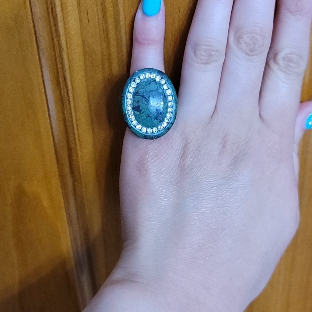Green Turquoise Ring
